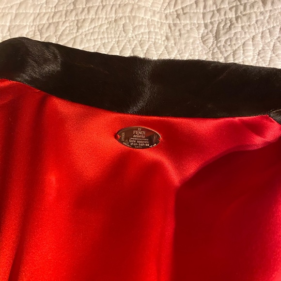 FENDI cow/calf print coat - Picture 5 of 8